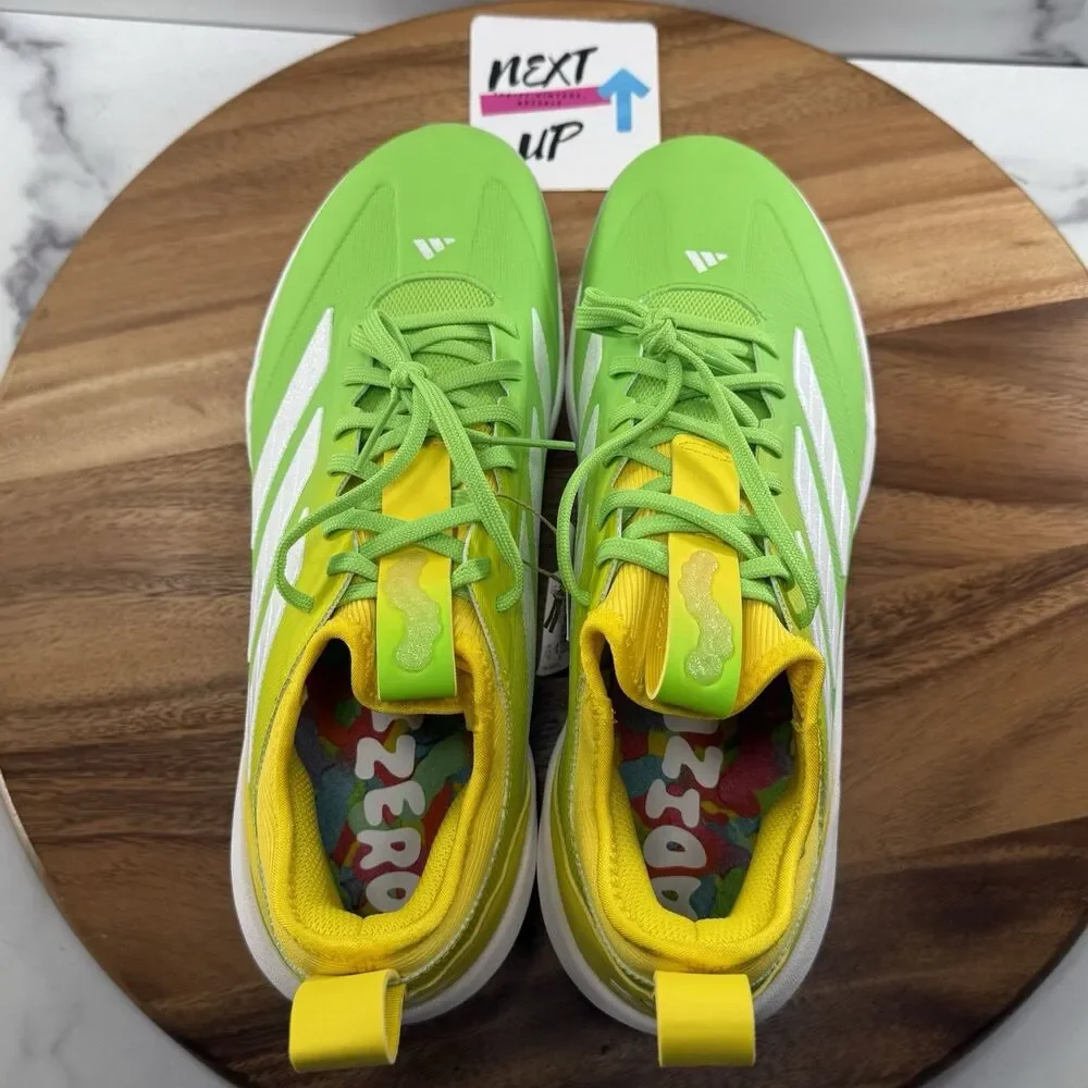 Mens size 12-Adidas Adizero Impact TPU Candy Baseball Cleats Lemon/Lime JR7827